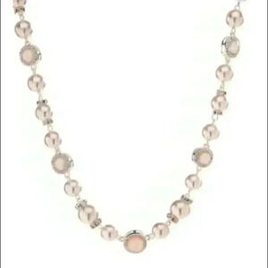 Anne Klein New Pearl Crystal Necklace